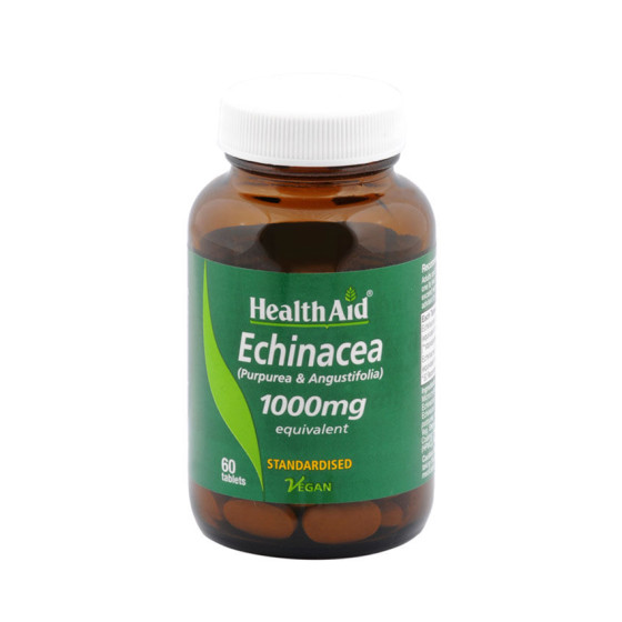 Health Aid Echinacea 1000mg Για Ενίσχυση Της Φυσικής Άμυνας Του Οργανισμού 60 tabs